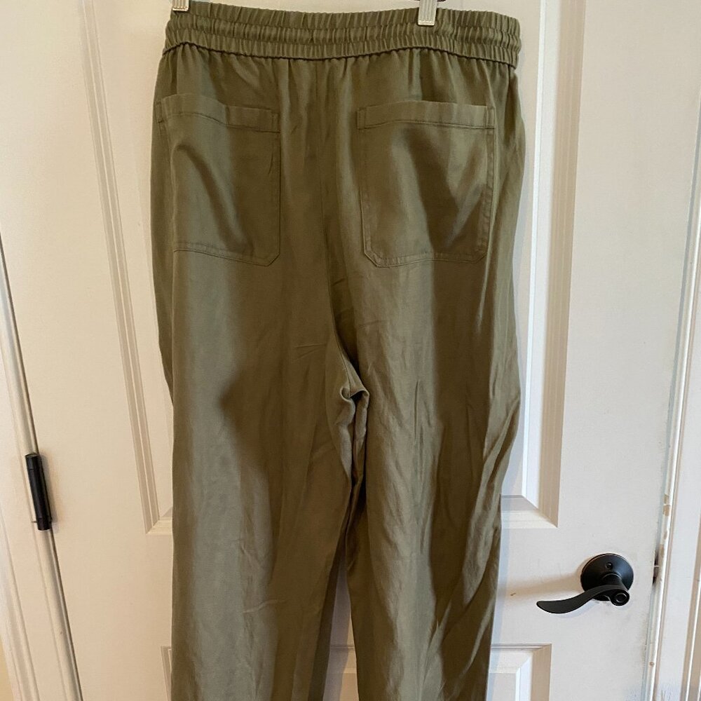Talbots Straight Leg Drawstring Pants - Picture 3 of 8